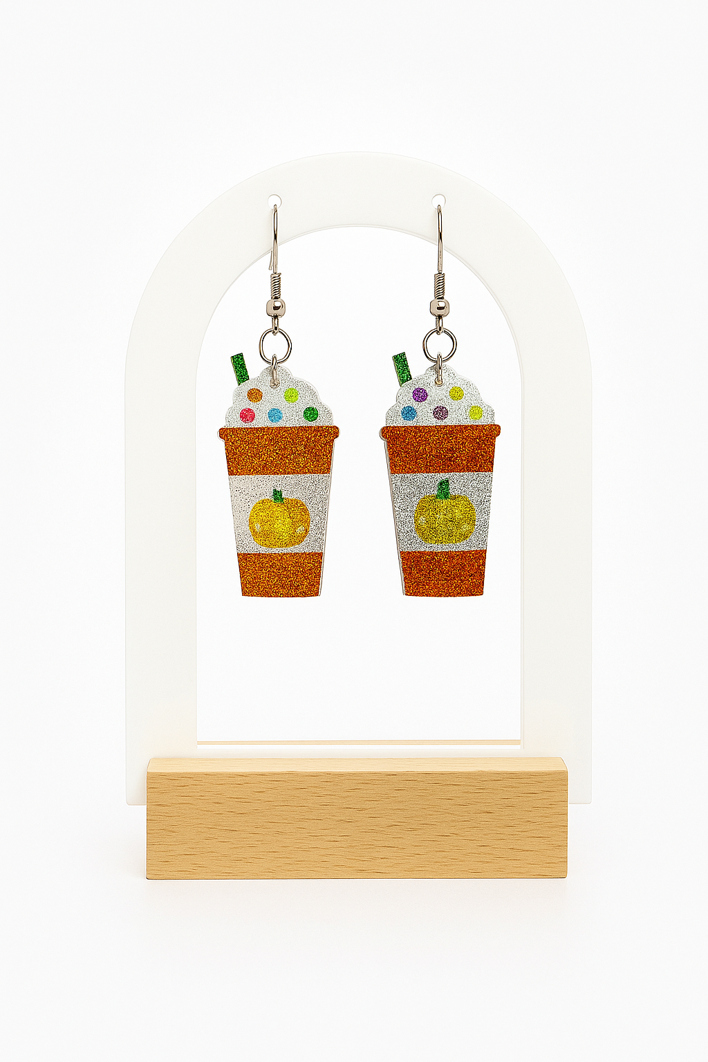 Pumpkin Latte Earrings