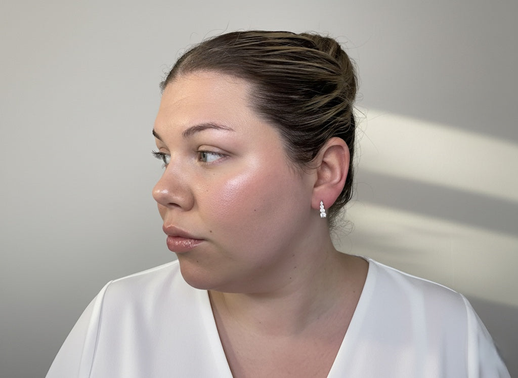 Revelation Four Earrings - Moissanite Stone 925 Sterling Silver Earrings