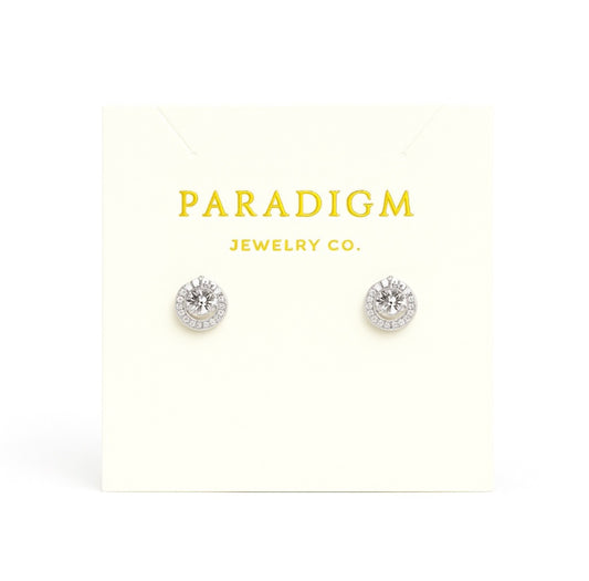 Top of the Rock Studs – 925 Sterling Silver Earrings