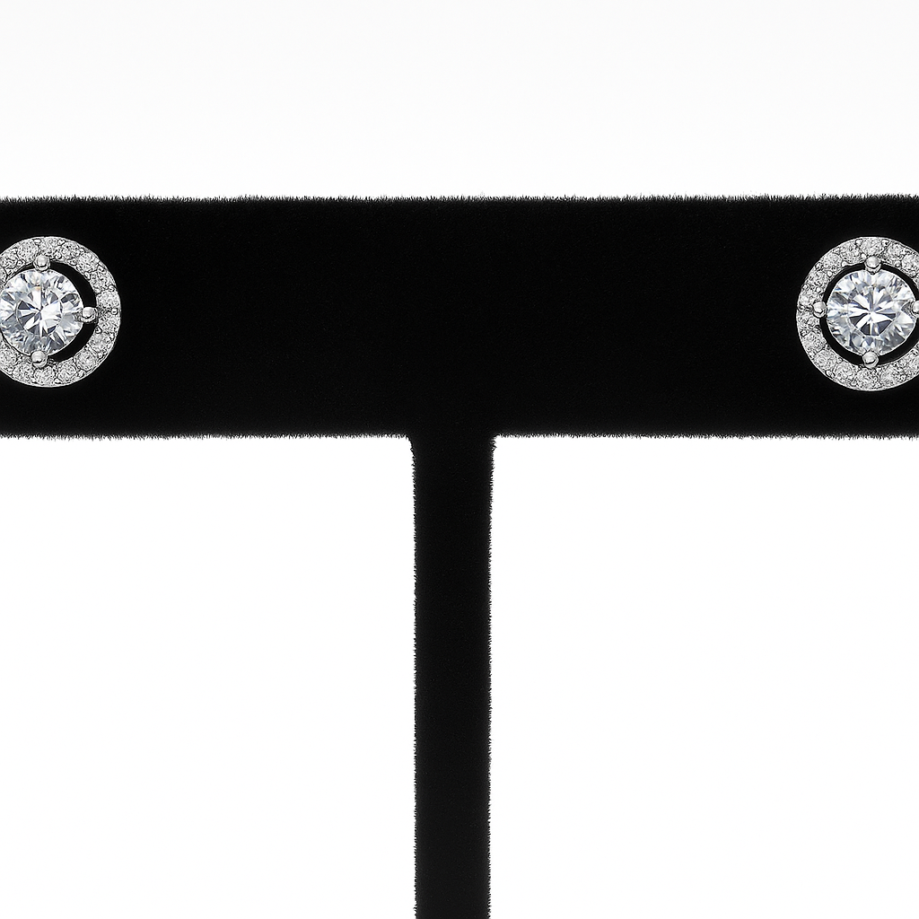 Top of the Rock Studs – 925 Sterling Silver Earrings