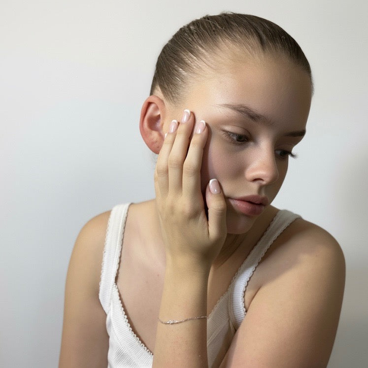 Coalescence Bracelet - 925 Sterling Silver Moissanite Bracelet