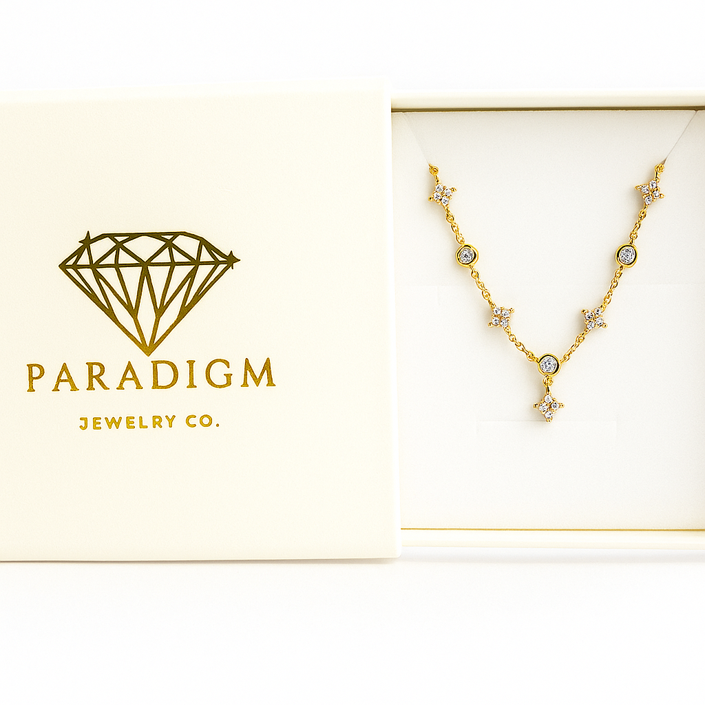 Fourfold Grace Bracelet - 925 Sterling Silver Moissanite Bracelet