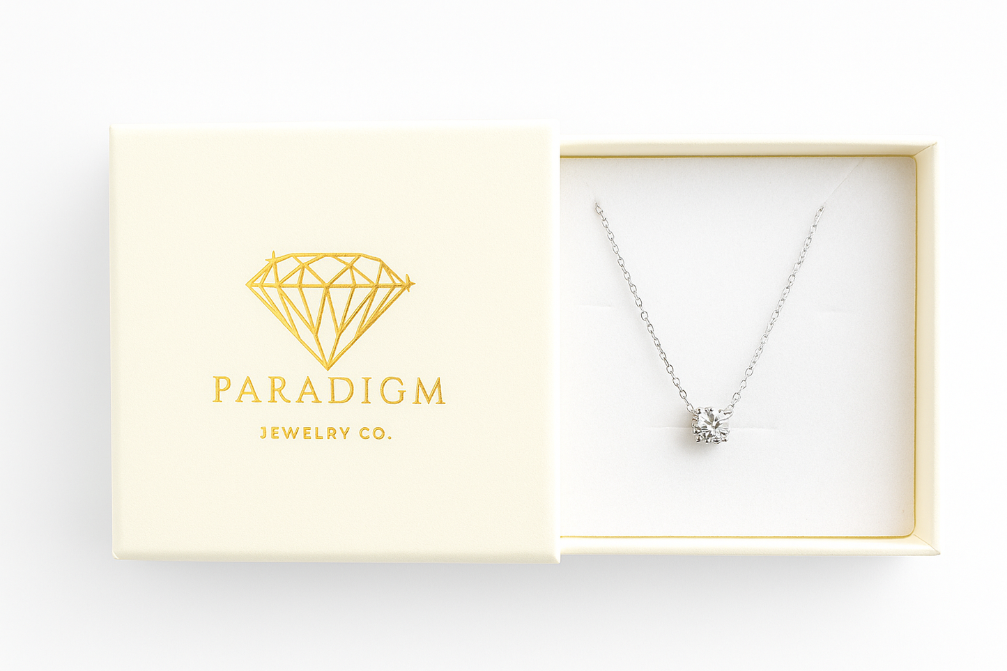 Forever and Ever, Amen Necklace - 1 CT Moissanite Sterling Silver Pendant