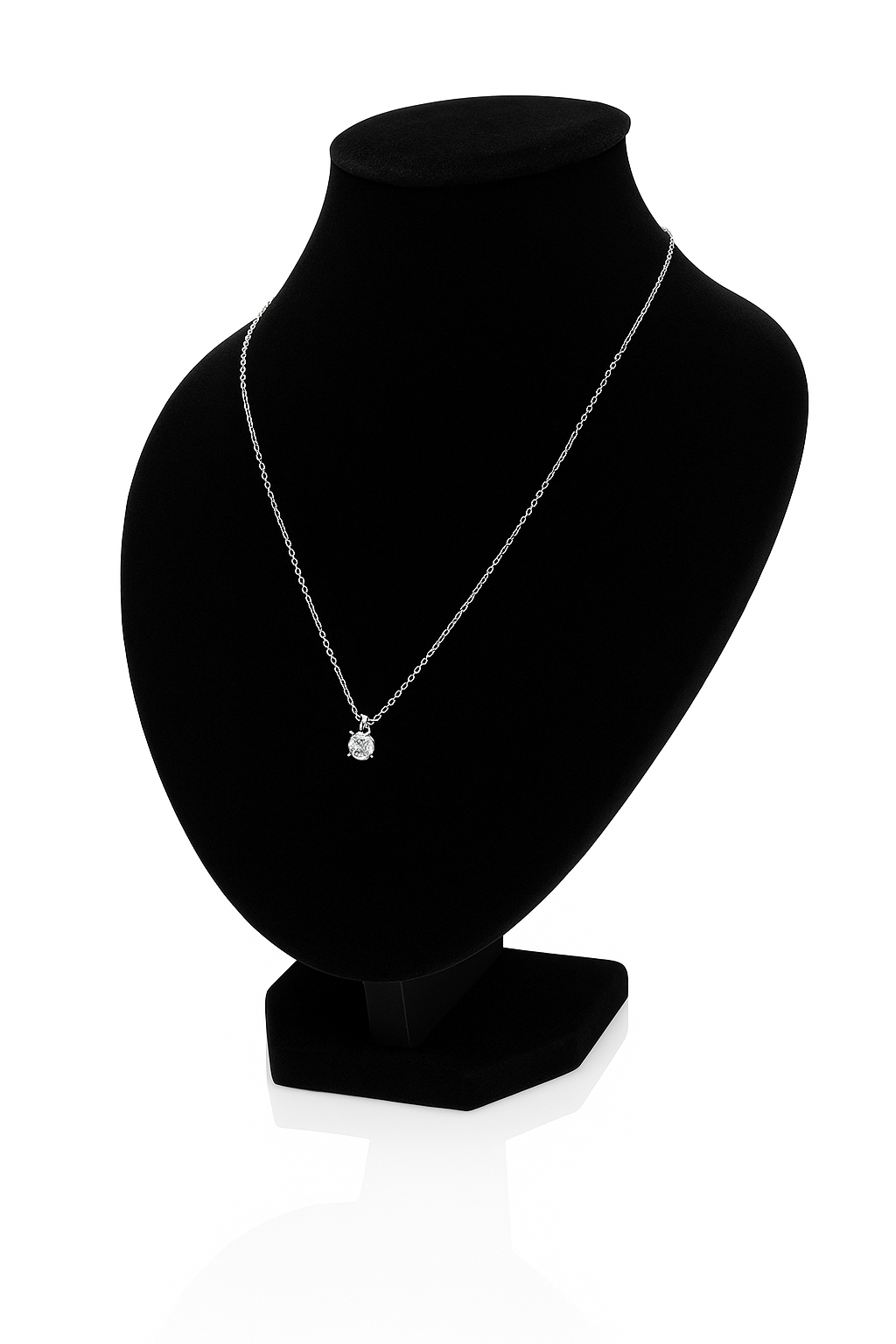 Forever and Ever, Amen Necklace - 1 CT Moissanite Sterling Silver Pendant