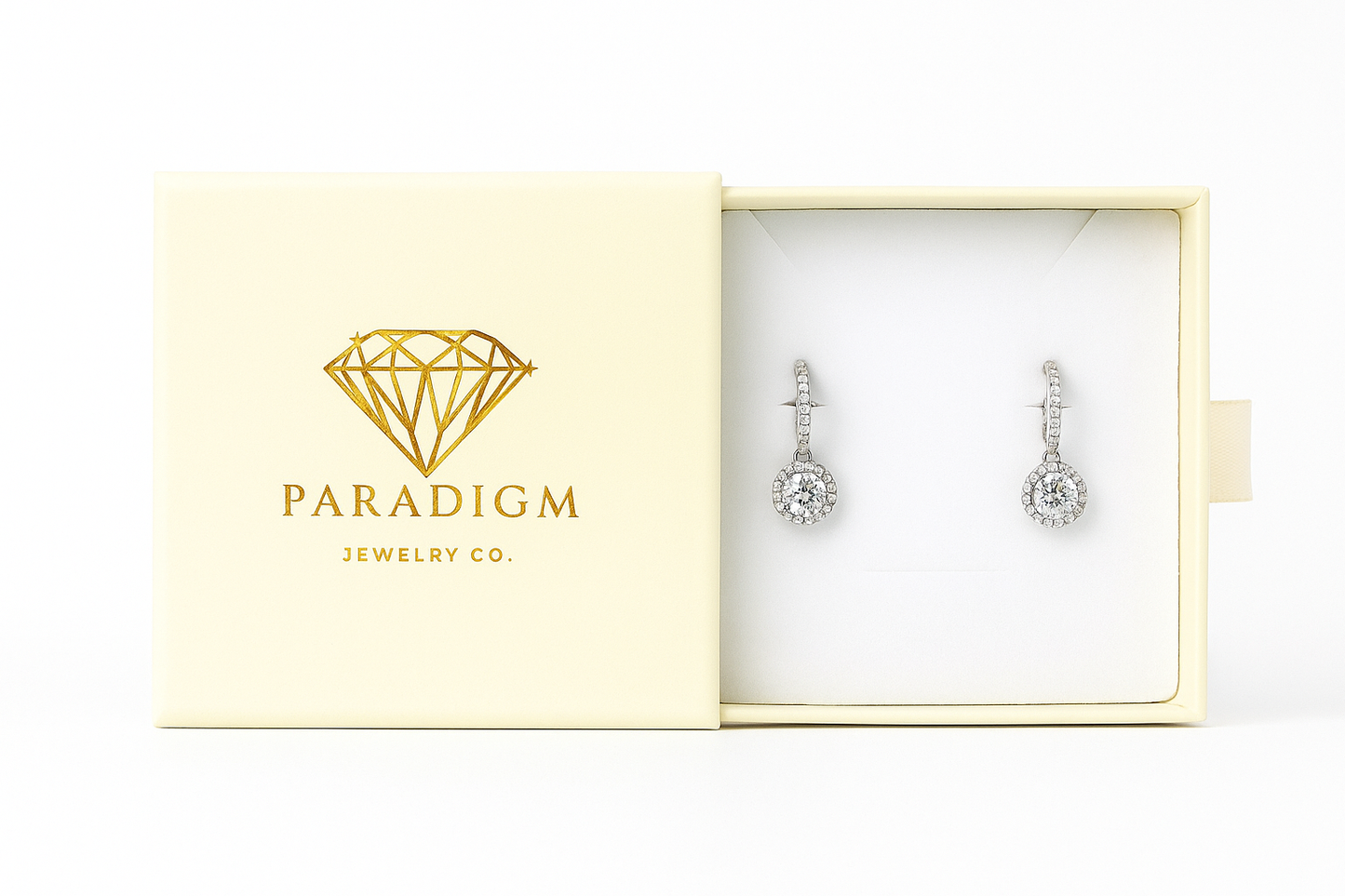 Grandmere Luxe 925 Sterling Silver Drop Earrings