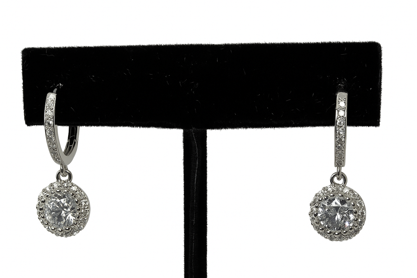 Grandmere Luxe 925 Sterling Silver Drop Earrings