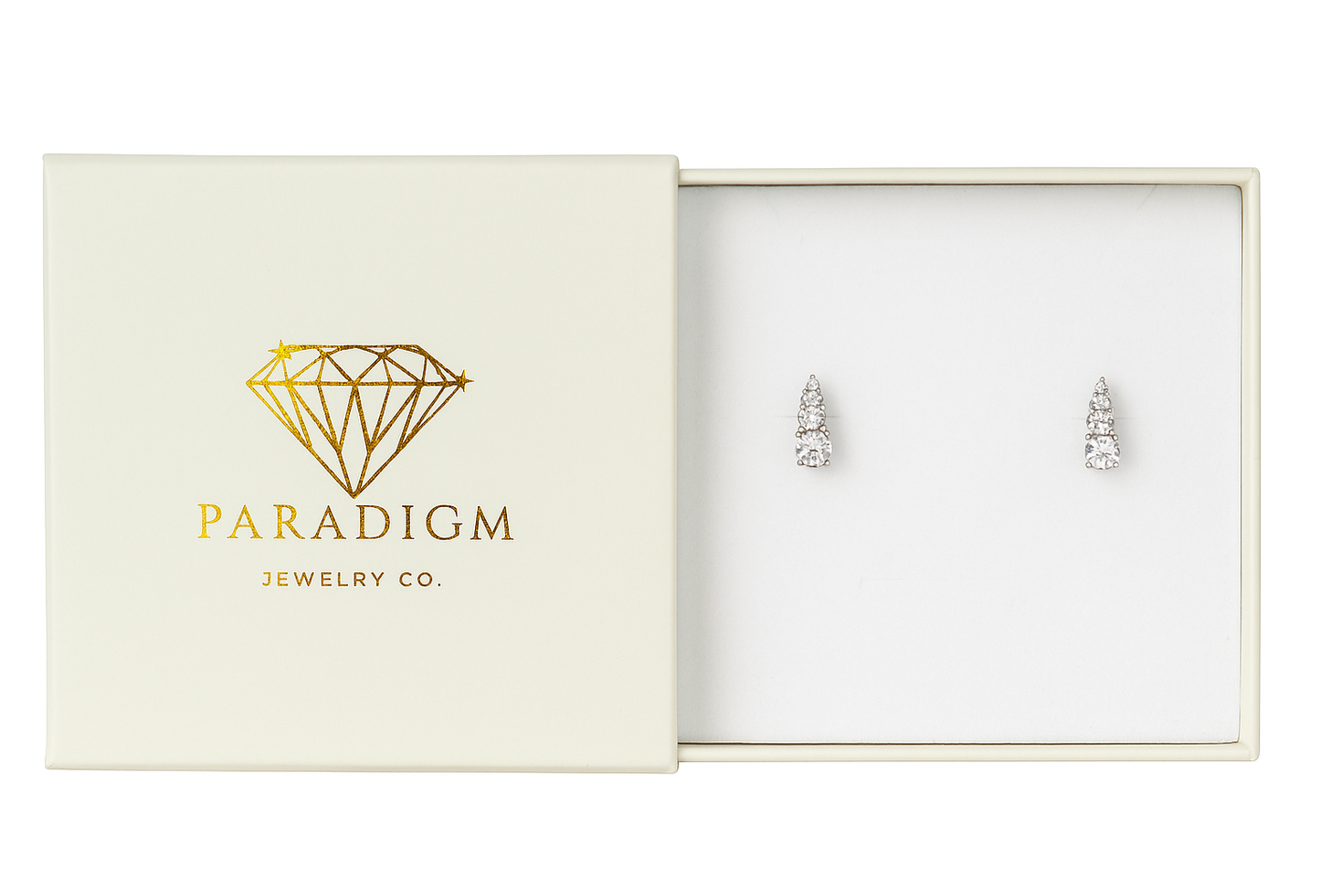 Revelation Four Earrings - Moissanite Stone 925 Sterling Silver Earrings