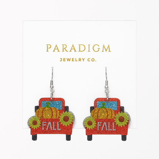 Pumpkin Patch Pickup Earrings
